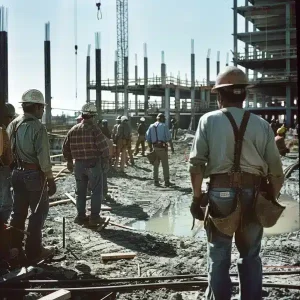 Workers on a construction site | workers' compensation cases