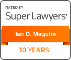 award - Super Lawyers 10 Years