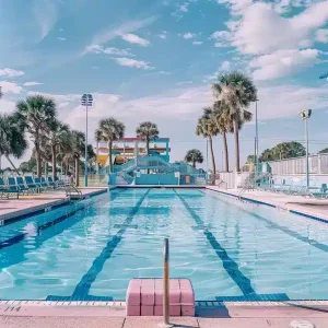 A pool in Myrtle beach.