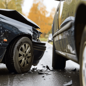 T-bone car accident