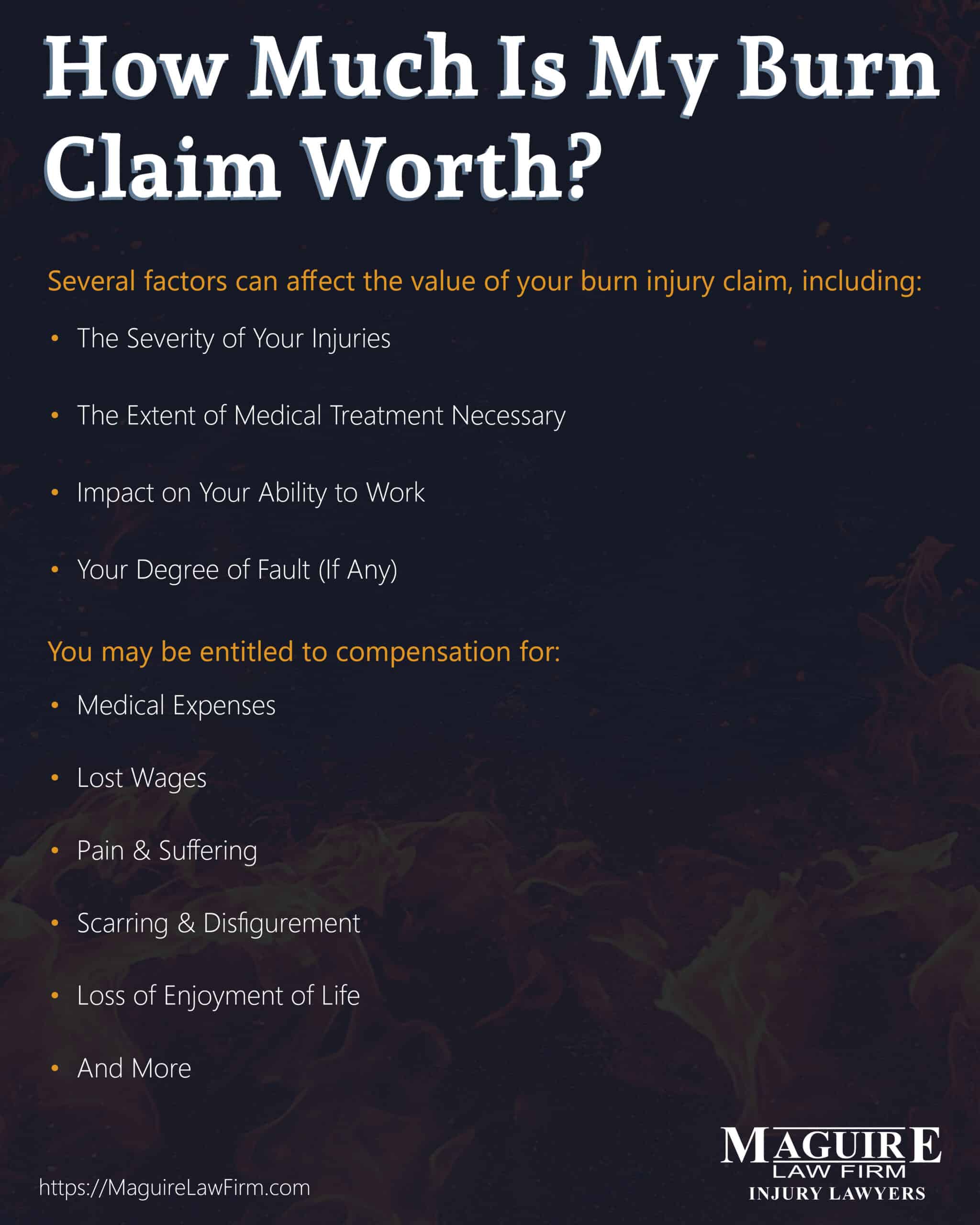 Handling Burn Injury Claims: What You Should Know