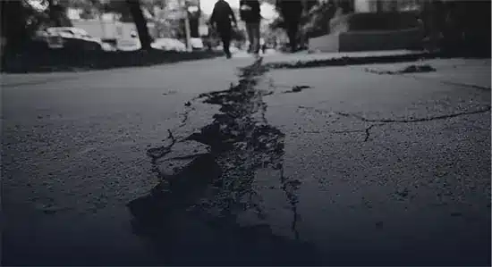 Cracks on the Road Surface - Premises Liability