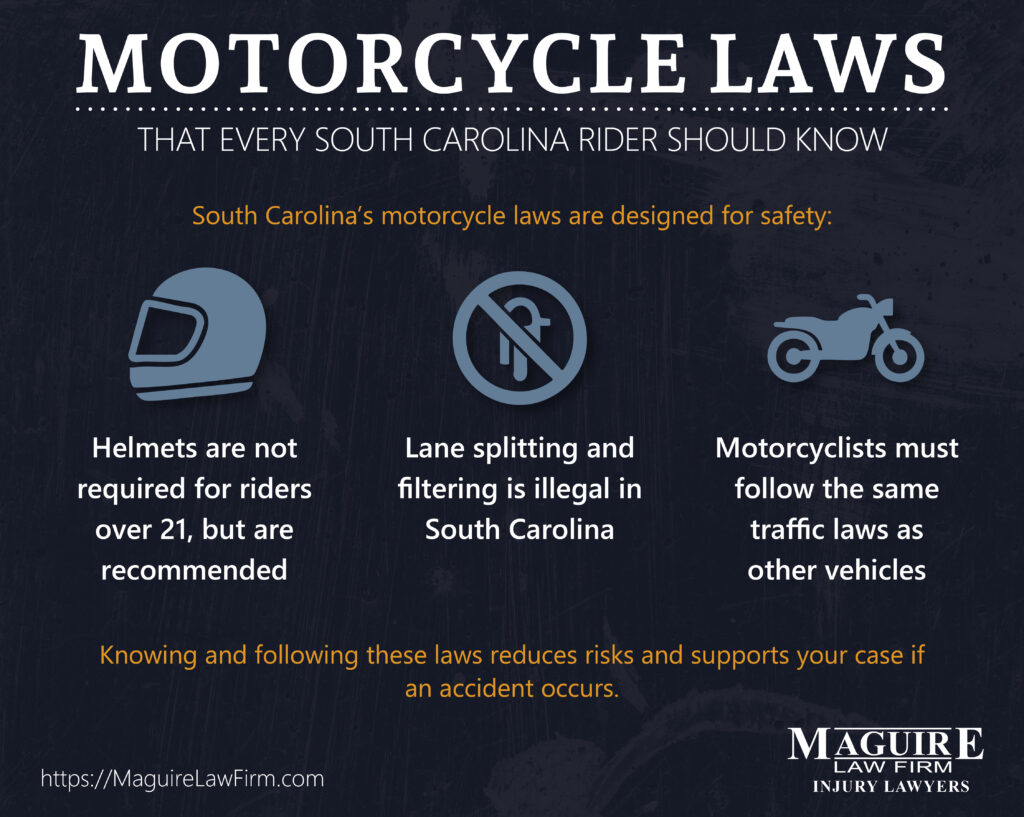 south carolina motorcycle laws