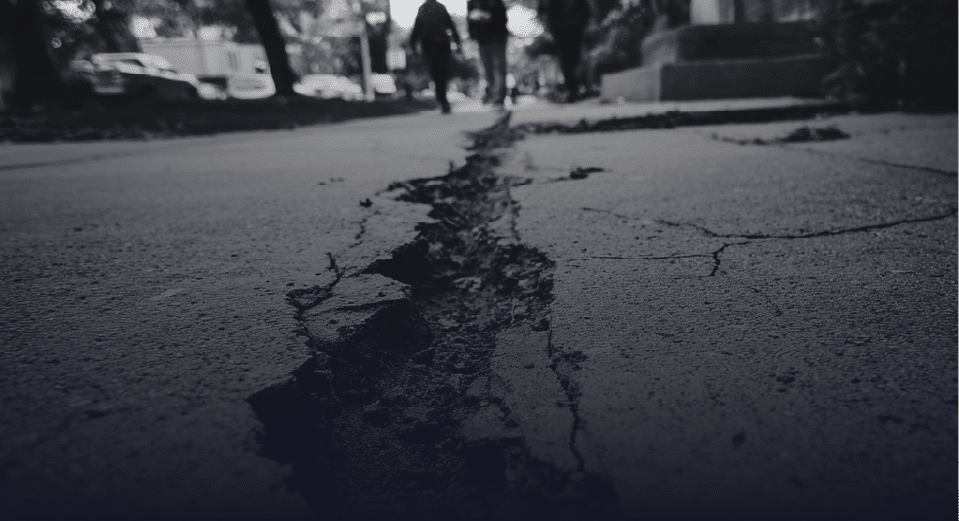 Cracks on the Road Surface - Premises Liability
