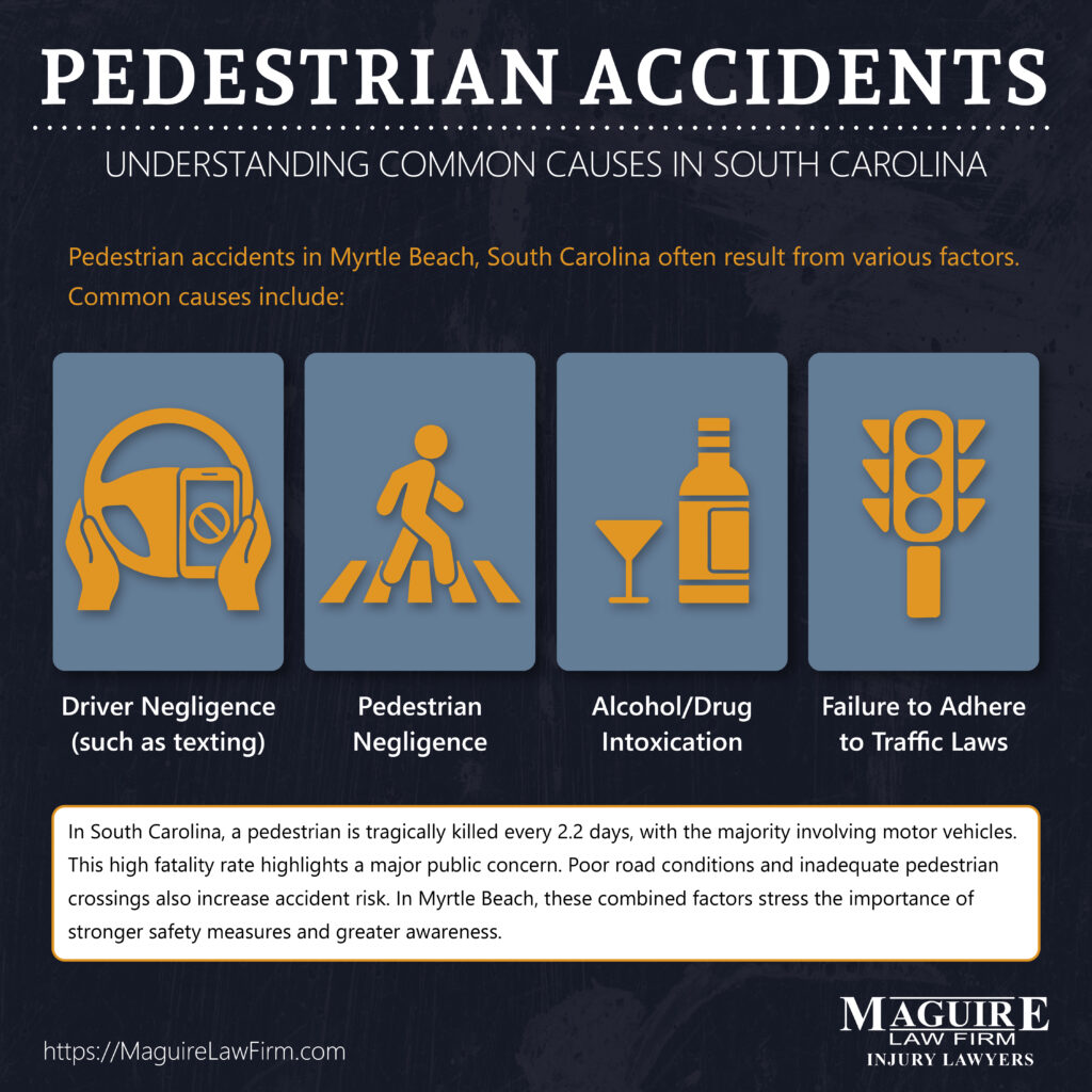 common causes of pedestrian accidents