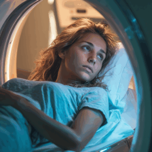 Patient going for a MRI scan