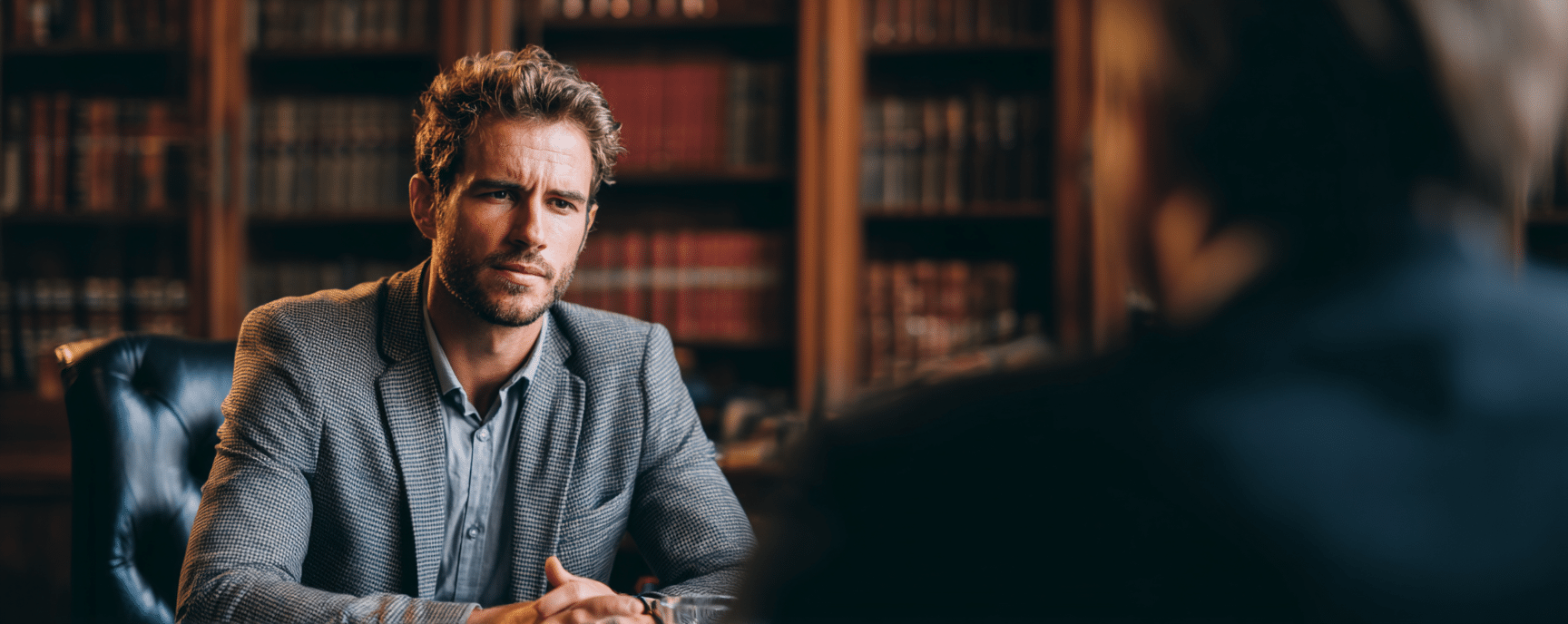 A victim, worried about the delay in car accident settlement process