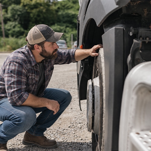 Semi Truck brake failure